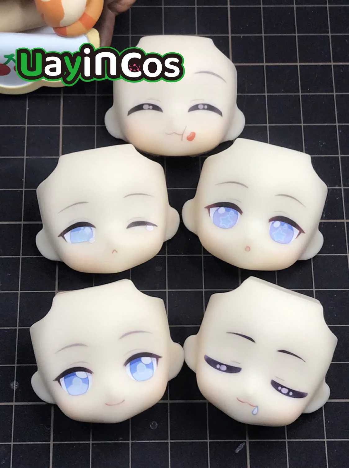 

Love and Deepspace Xavier Handmade OB11 Water Sticker Faceplate Shell GSC BJD Doll Accessories Game Anime Figure Toy Kids Gift