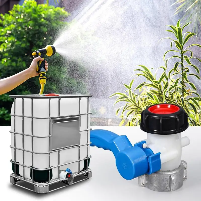 

Клапан резервуара Tote Адаптер 2,4-дюймовая силиконовая прокладка с грубой резьбой Прикрепляемый разъем Сменные фитинги для тяжелых условий эксплуатации