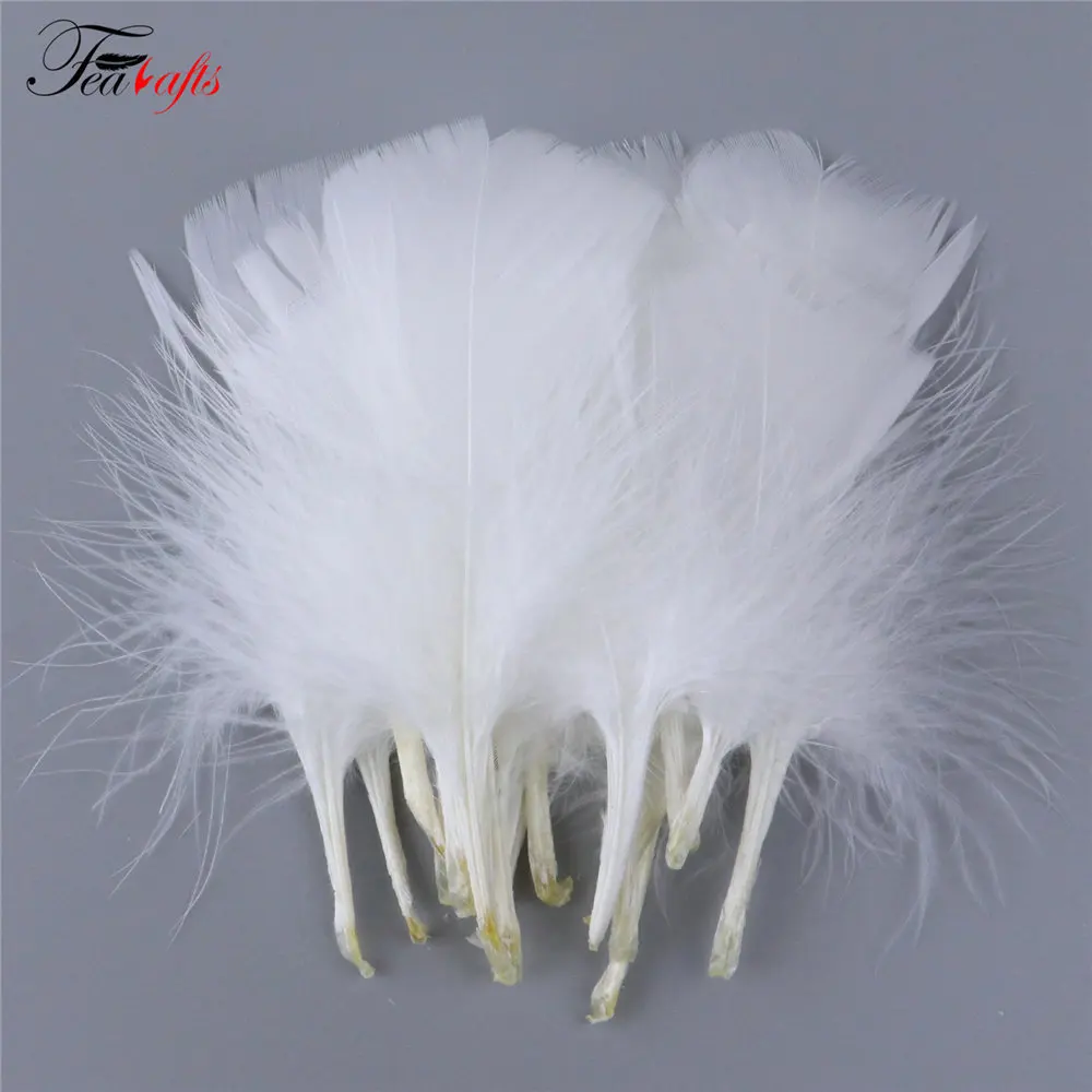Wholesale 500Pcs Natural Wild Bronze Turkey Flat Feathers 5-10cm Fly Tying Materials Smudging Ritual DIY Handcraft Supplies