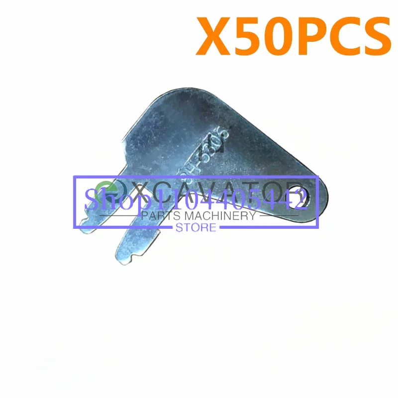 50Pcs Key 8398 8h5306 Key 7N0718 8H-5306 Forked Keys for Switch 8H5306