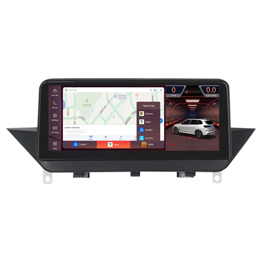 Qualcomm 680 3D UI Android Touch Screen Video Player Stereo Car Radio Auto X1 E84