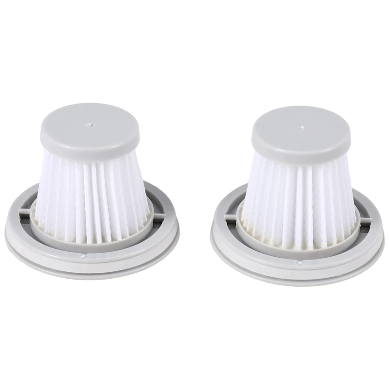 

Suitable For Xiaomi Mijia Handy Vacuum Cleaner Accessories Filter Elements Handheld Car Mini Vacuum Cleaner Filter, 2PCS