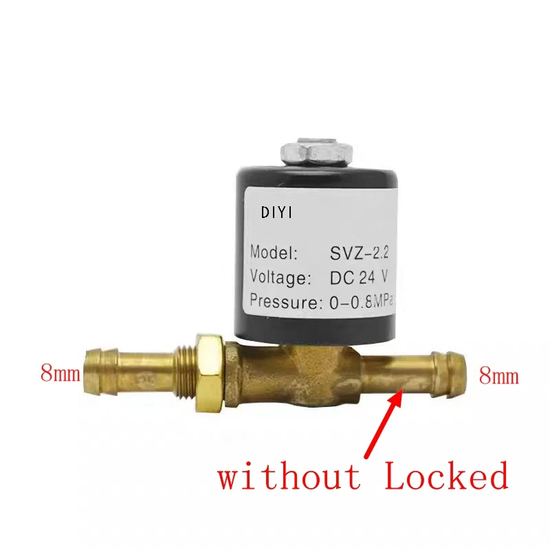 VZCT-2.2 DC24V /AC24V /AC36V/ AC220V 2 Way Solenoid Valve 0-0.8Mpa For Argon arc Welding Machines