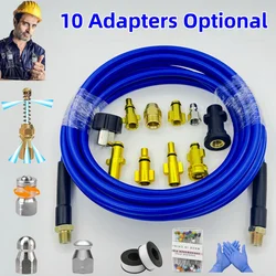 Sewer Cleaning Hose, Pressure Washer Hose, High Pressure Washer Nozzle, High Pressure Water Nozzle, For Karcher Nilfisk Lavor.