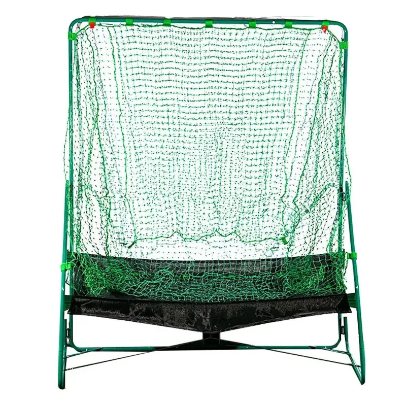 

Indoor and outdoor automatic baseball return net bat softball return net foldable storage bat
