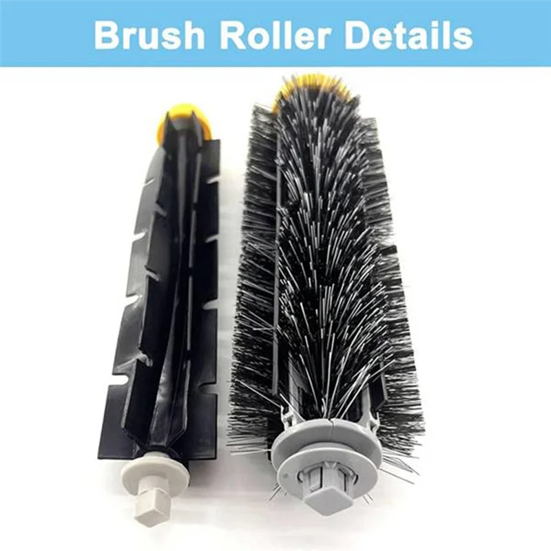 

YCOC-Vacuum Main Brush Replace For Irobot Roomba 700 Series 760 770 780 Accessories Kit Bristle & Flexible Beater Brush