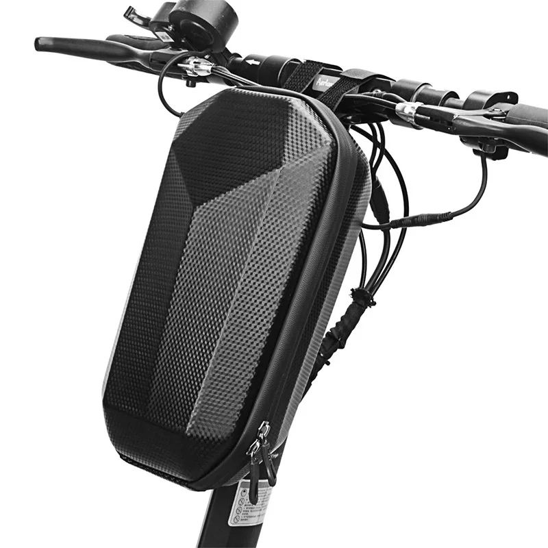 Premium EVA Hardshell Electric Scooter Bag - Waterproof, Front-Mounted, & Secure-Fit - Ideal for Commuters & Adventure Seekers