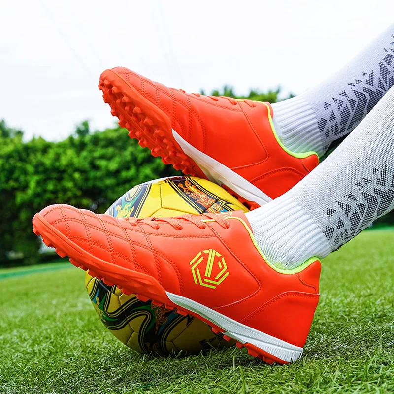 Autumn New Arrival Youth Adult Studded Training Outdoor Football Shoes