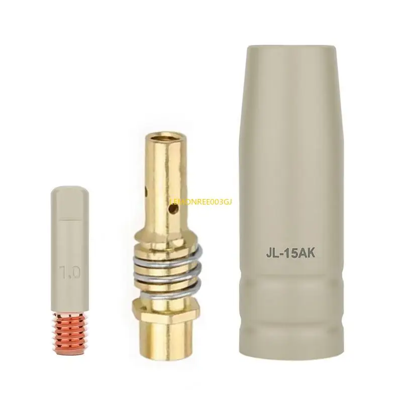 M4YC 15AK European Torch Gas Nozzle Tip Holder Welding Accessories Pack Of 3 Suitable For Professional Welder DIY Enthusiasts