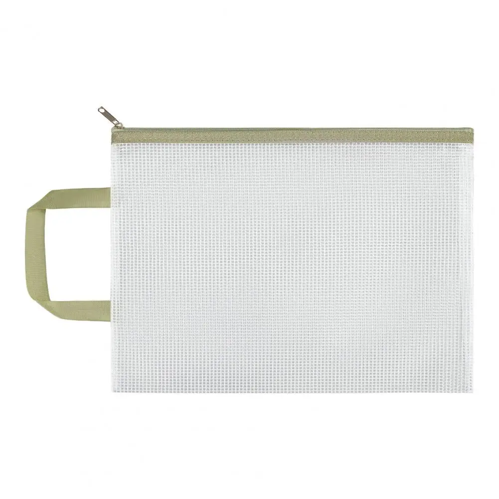 A4 Pocket Folders Portable Organ Bag Paper Holder Storage Book Pencil Case Storage Bags File Bag Folder Document Organizer