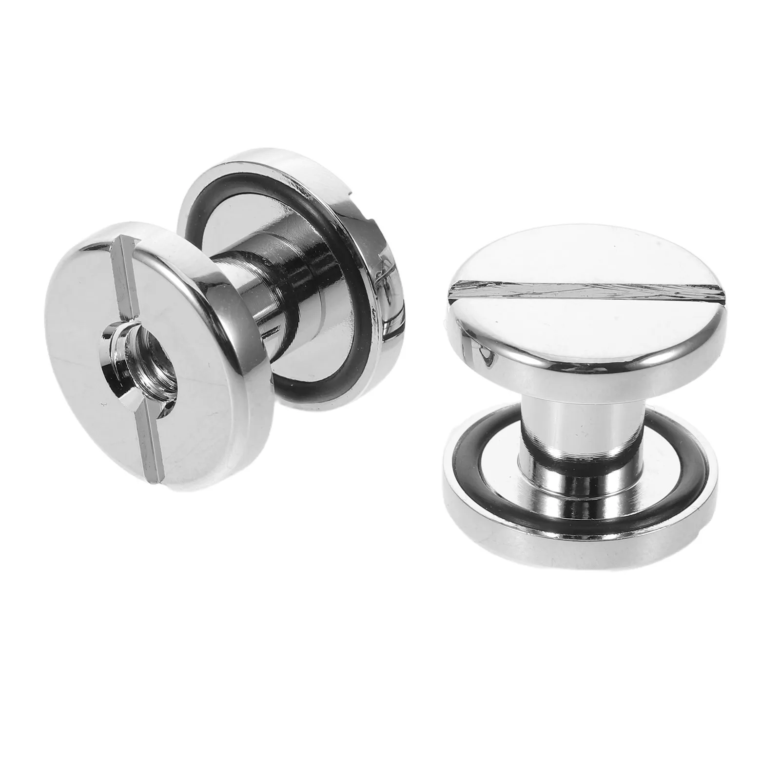Scuba Backplate Screws for Dive Gear Owners to Keep Gear Secure, 2pcs Silver Flathead CR Mounting Hardware