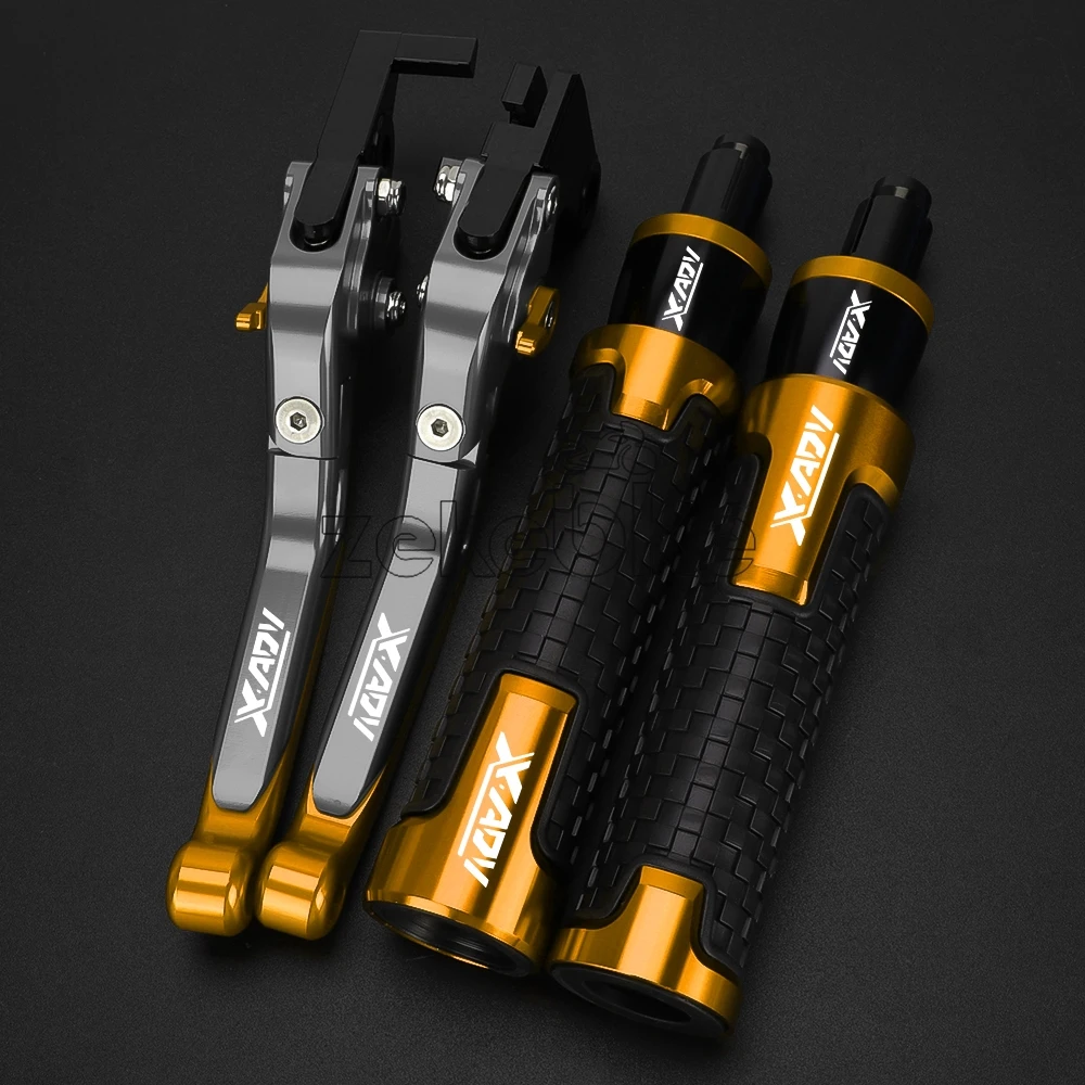 FOR HONDA XADV 750 X-ADV xadv750 2021 2022 2023 2024 2025 2026 Motorcycle Adjustable Brake Clutch Levers Handlebar Grip Aluminum