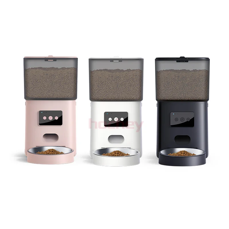 MT الطبية واي فاي الحيوانات الأليفة التلقائي المغذية الشفافة مرتفعة 304 الفولاذ المقاوم للصدأ وعاء الحيوانات الأليفة المنتجات أغذية القطط التلقائي تغذية الحيوانات الأليفة