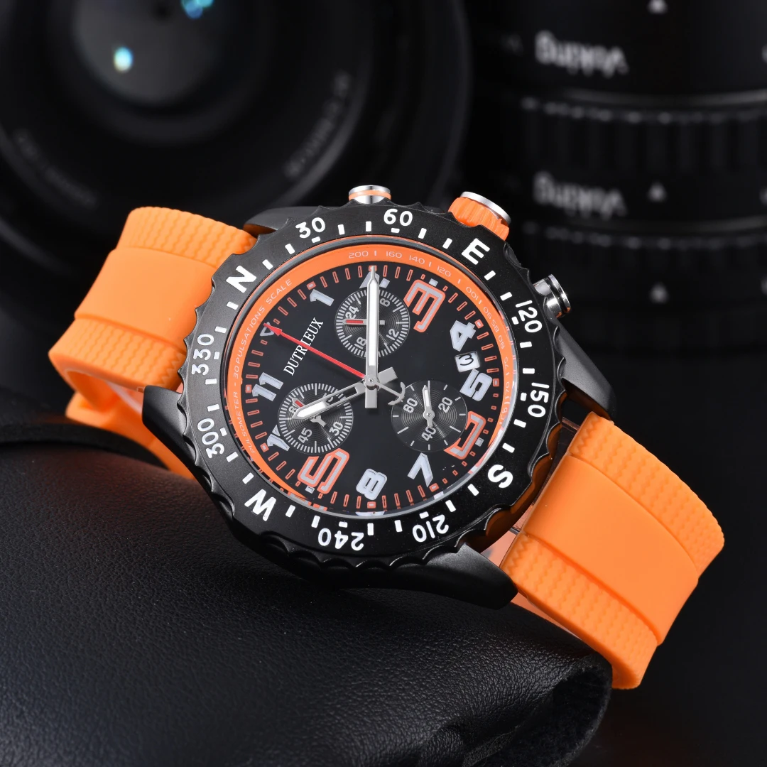 ออกแบบใหม่ สายยาง นาฬิกาข้อมือ - Luxury Watch Sale บทวิจารณ์และราคา