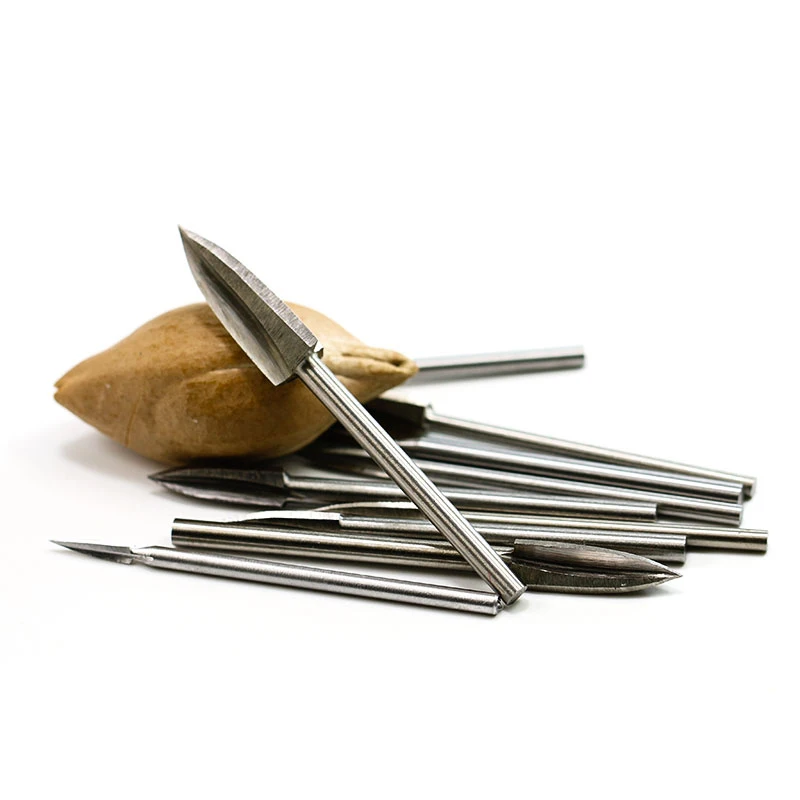 Picture 5: High-Speed Steel (HSS) Wood Carving Drill Bit Set And Solid Carbide Steel Root Drill Bits