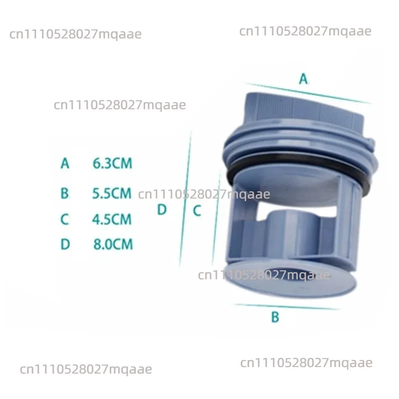 Suitable for Siemens Bosch washing machine WM1095/1065WD7205 drainage outlet sealing cover