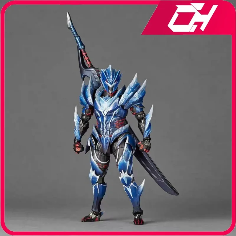 

Пятно домашнего аниме Monster Hunter Yamaguchi StyleTechnology Ледяной волк Дракон шарнирная фигурка Модель с бонусом Праздничный подарок