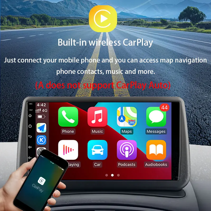 10 بوصة راديو السيارة مشغل وسائط متعددة لأوبل كارل فين فاست فاديل 2017 - 2020 اللاسلكية CarPlay DSP ستيريو لتحديد المواقع والملاحة بلوتوث