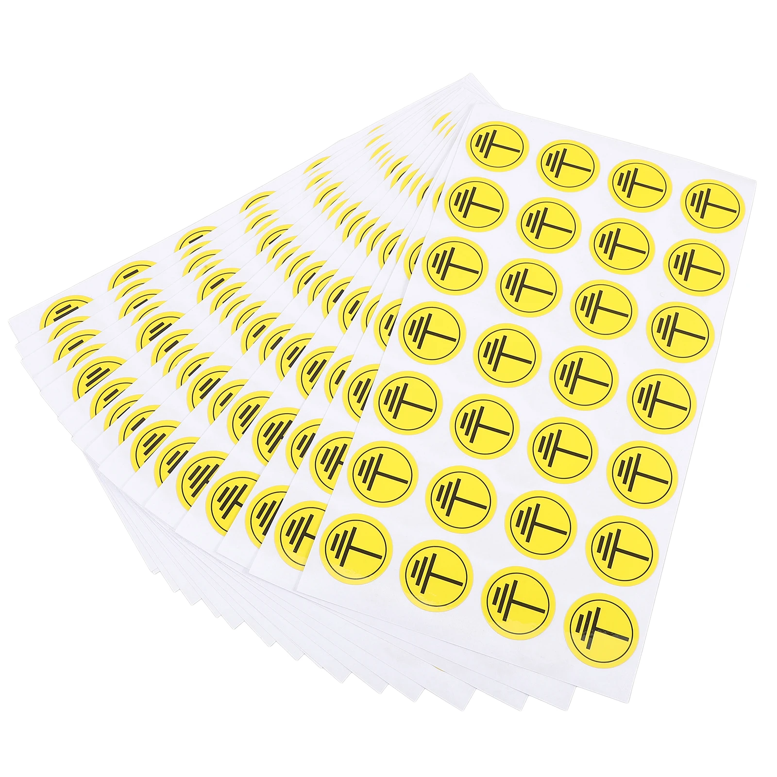 

Ground Connection Safety Stickers Warning Decals Electrical Machine Paper Grounding Tags Signboard Labels Voltage Caution