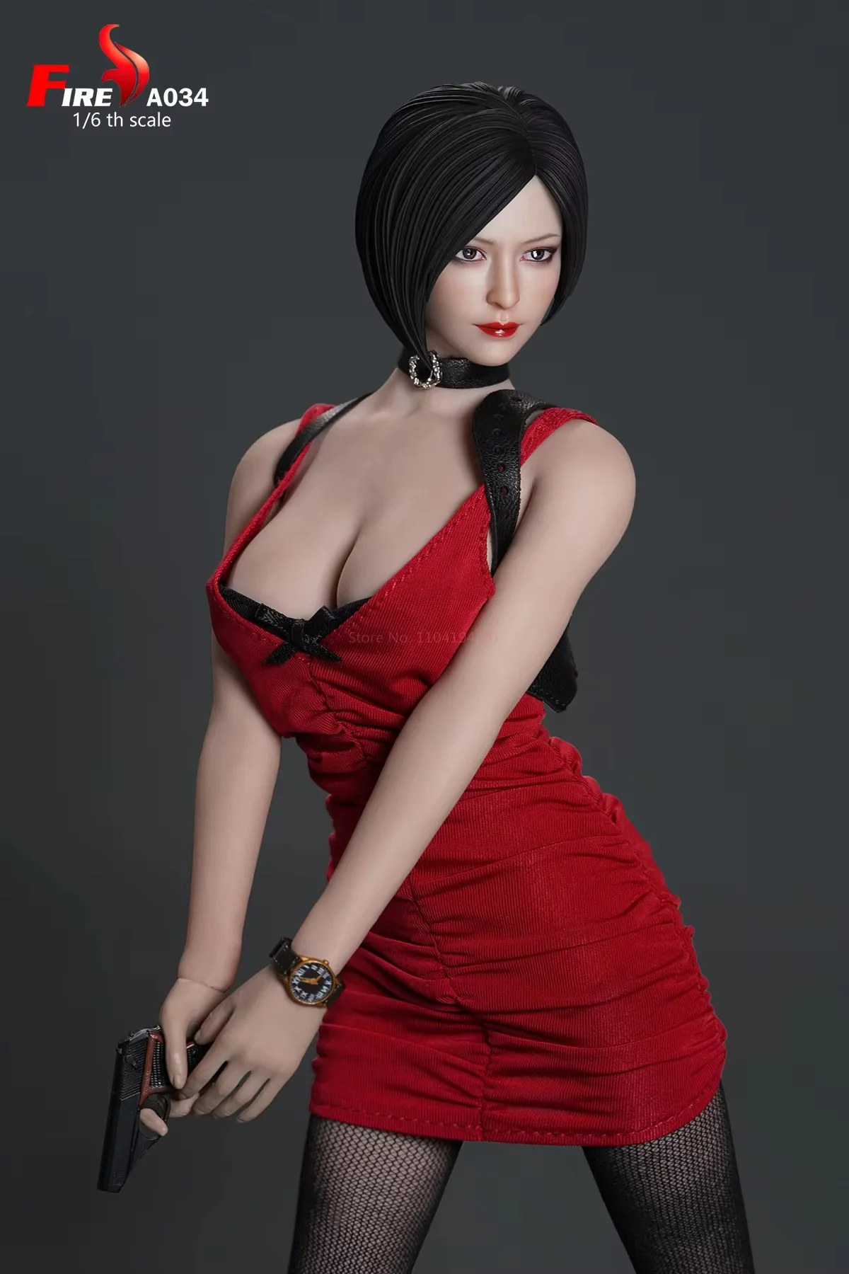 

In Stock FIRE A034 1/6 Biohazard Lady Ada Wong Action Figure Collectible Moving Female Soldier Doll Toy For Hobbies Gifts