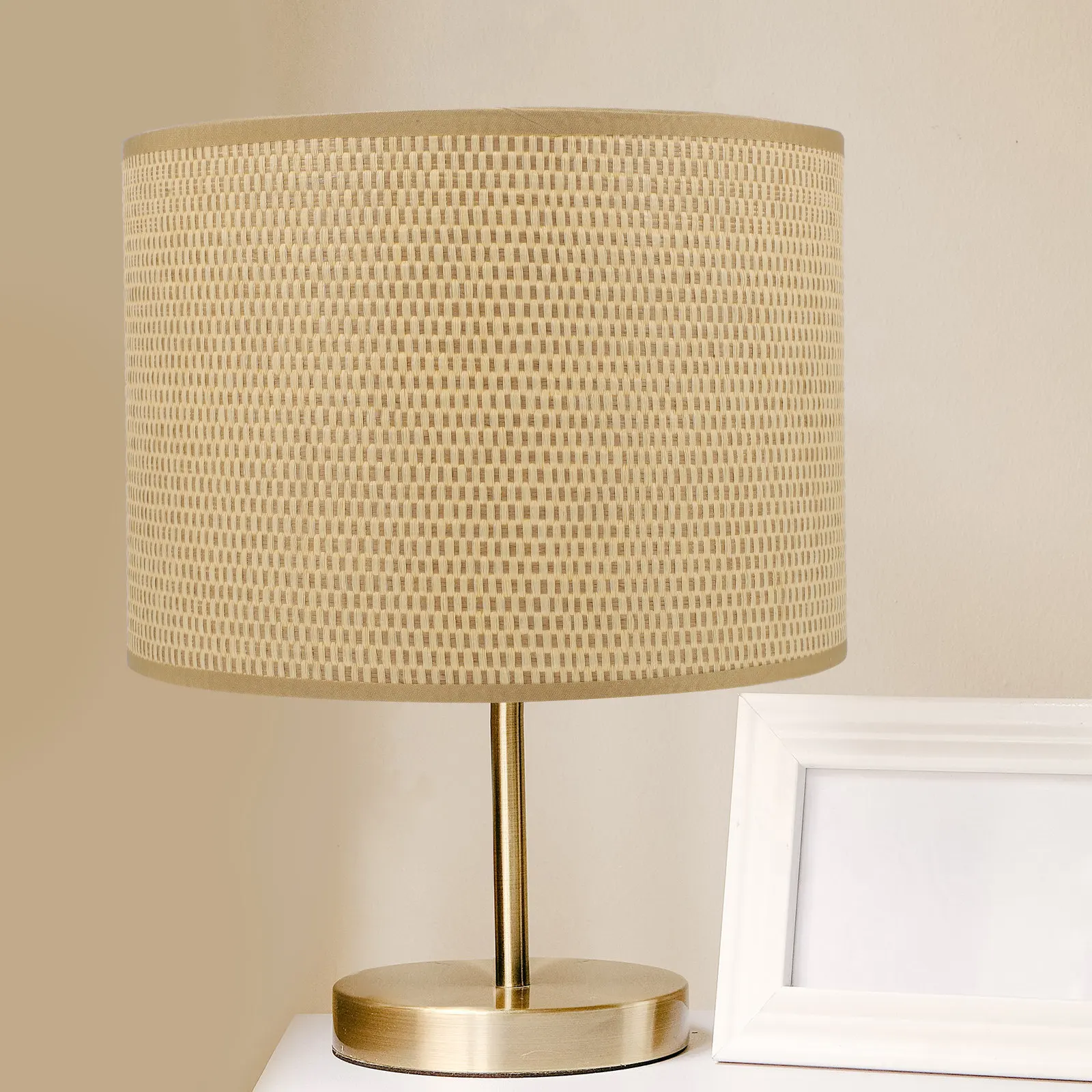 Fabric Lamp Shade Cylinder Chic Style Soft Light for Table Floor Bedside Lamp Replacement Cover Bedroom Light Shades for Ceiling