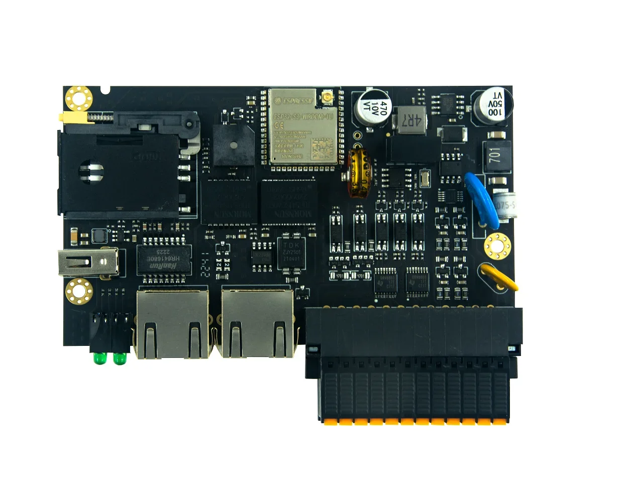 ESP32-based Industrial-grade Control Host PLC Integrated Programmable Controller Linux 4G LTE WIFI LORA Edge Calculation