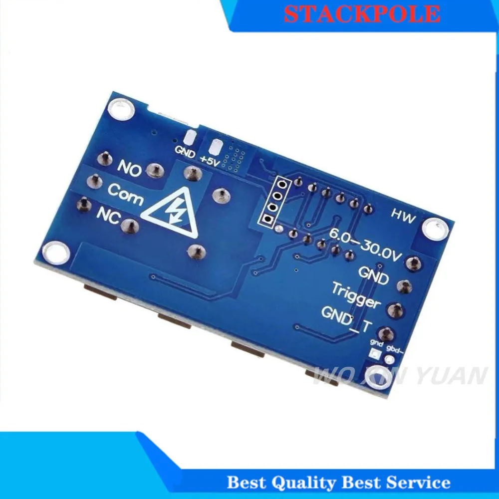 6-30V Relay Module Switch Trigger Time Delay Circuit Timer Cycle Adjustable 828 Promotion
