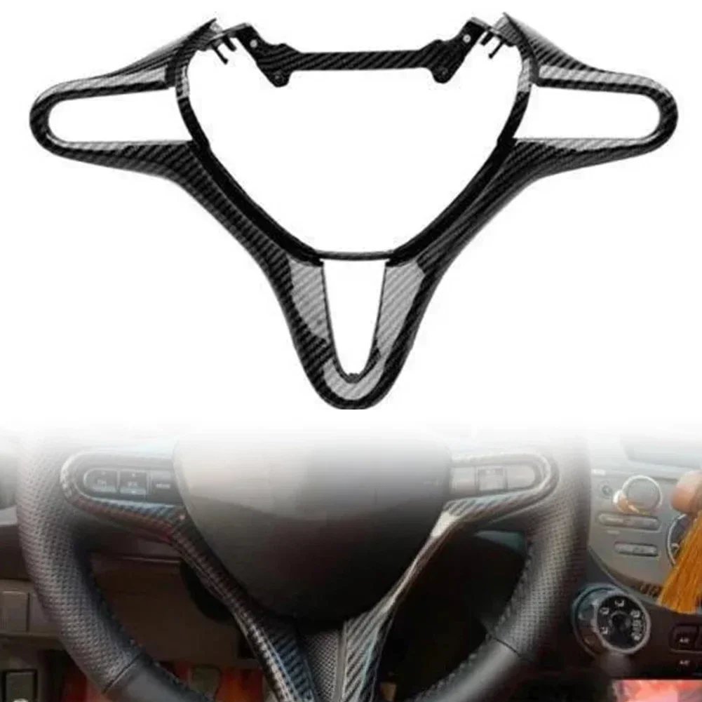 

Car Steering Wheel Cover Panel Trim 78540-SVA-A01ZA 78540-SVA-A01ZB For Honda For Civic 06-11 Carbon Fiber Steering Wheel Trim