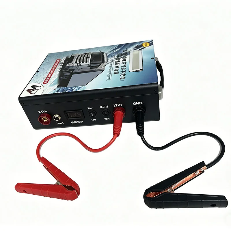 12v/24v Emergency Portable Vehicle lithium Battery Charger Super Capacity 160000mAh 5000a Car Jump Starter Power Bank