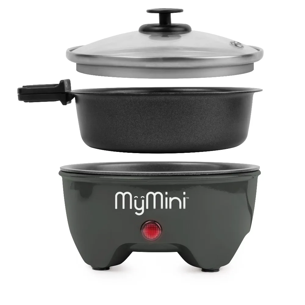 Best-selling home items Electric Hot Pot Multi Cooker 5 Inch Ramen Noodle Cooker Steamboat Shabu Shabu with Adjustable Temperature view 3