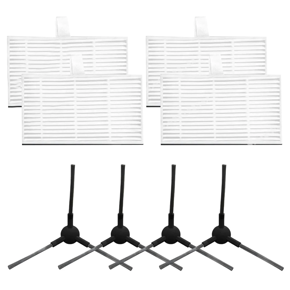 

Robot Vacuum Accessories Side Brushes Kit Home Cleaning Direct Replacement Components Easy Installation For GRUNDIG VCR 2330