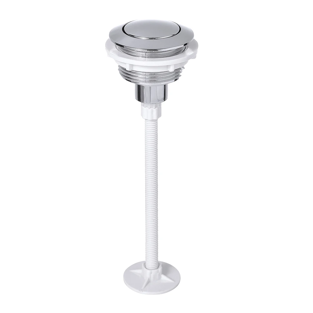 38mm Toilet Flush Button Stylish Single-Press In 4 Elegant Colors Tank Round Stem Button Water Saving Button For Bathroom