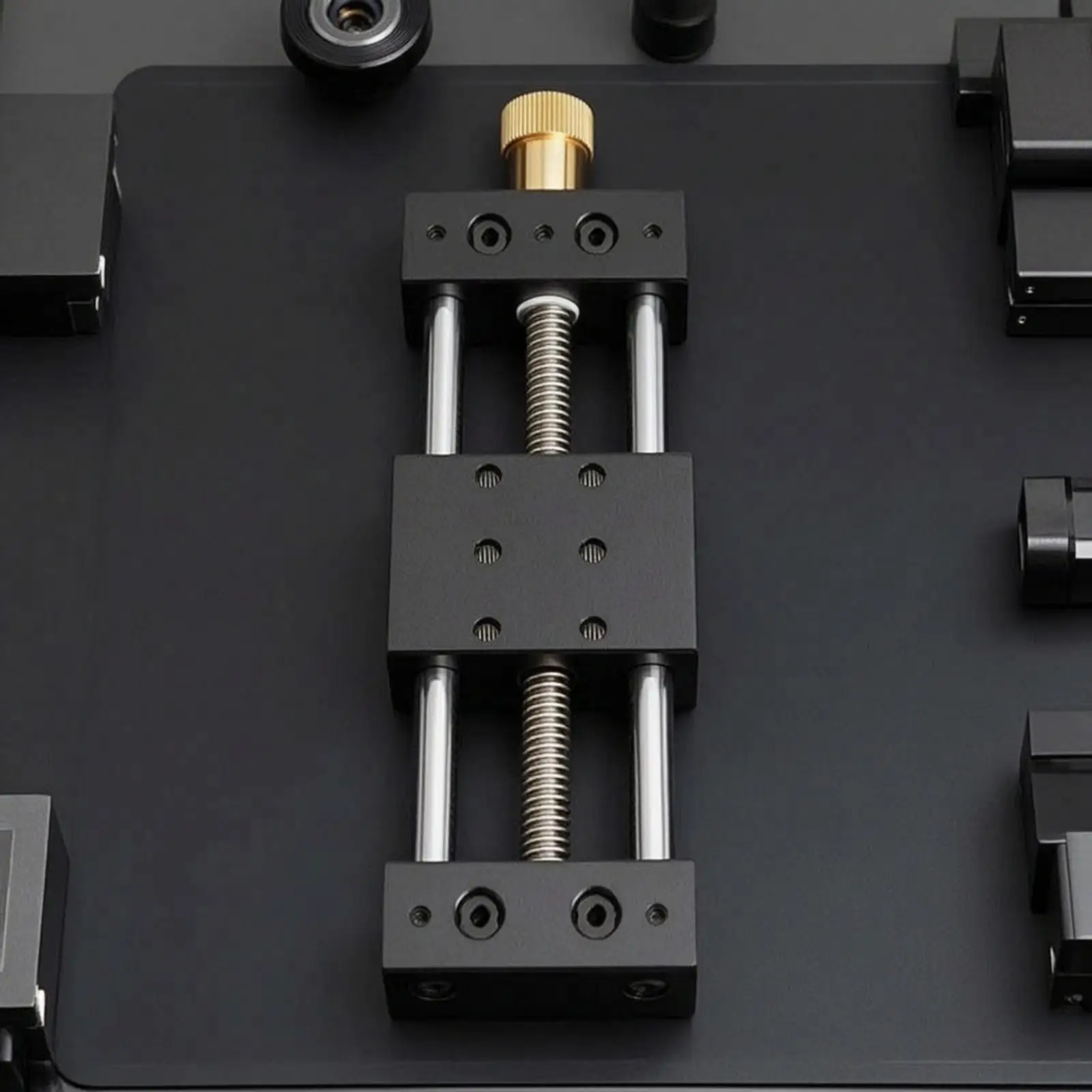 Compact Precision Displacement Stage Aluminum Manual Linear Stage Slimline