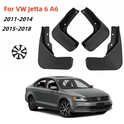 폭스바겐 VW 제타 A6 Mk6 세단용 머드 플랩, 2011 2018 머드 플랩, 스플래시 가드 2012 2013 2014 2015 2016 2017