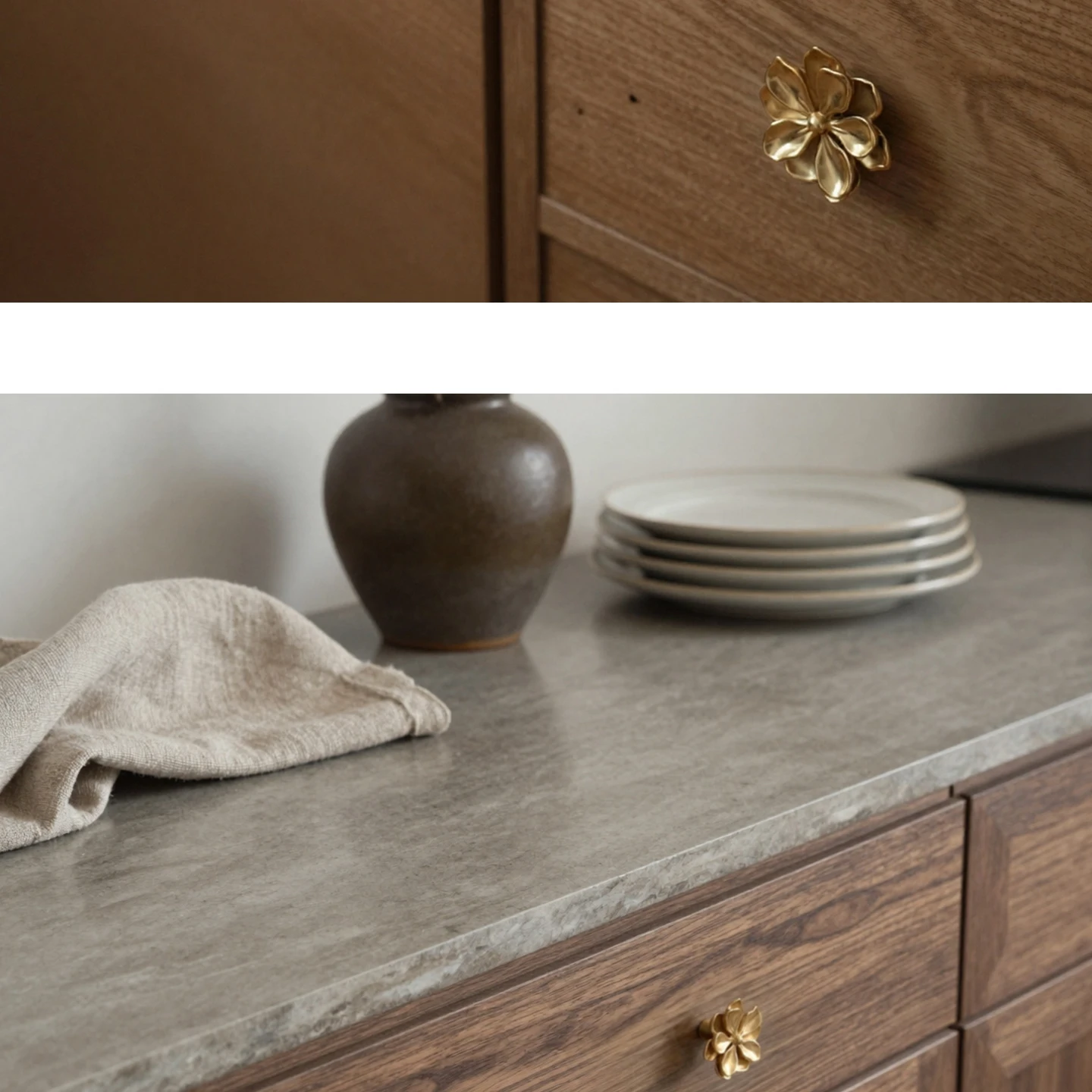 camellia brass cabinet knobs product detail 18