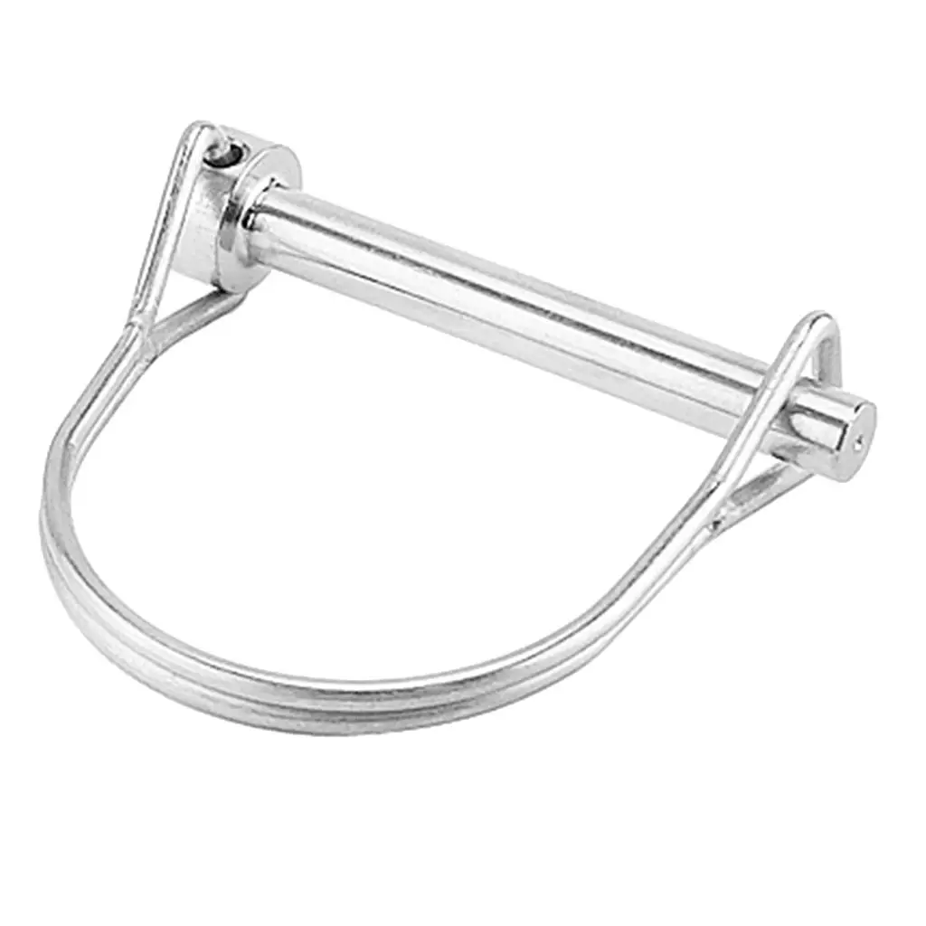 316 Stainless Steel Pin, 1/4 Inch 6mm Coupler Shaft Locking Pin Hitch Pto Pin Trailers Pins 50mm Long