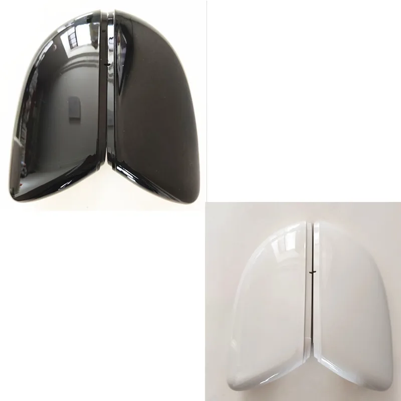 1Pair Side Mirror Cover For VW Golf 6 MK6 GTI R20 Touran 2011 2012 2013 2014 2015 Car Rearview Mirror Cap Automotive Accessories