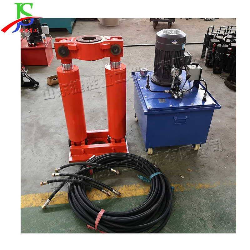 100-Ton hydraulic pumping pipe for drill pipe and casing extraction
