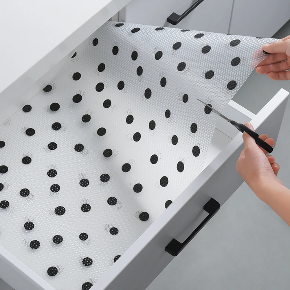 

Cuttable Cabinet Liner Mat Drawer Shelf Pad Water Resistant Oil Proof Mat For Kitchen Bathroom Office Home Decor