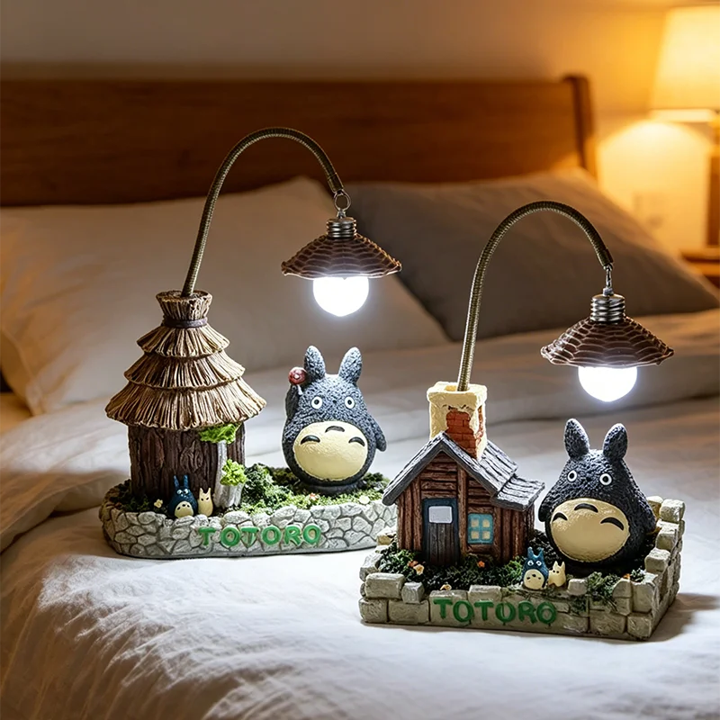 Product diagram Totoro LED Desk Lamp Night Light