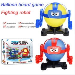 1 Set Against Balloon Toy Funny Balloon Game Interactive Game Toy Desktop Game Parent-Child Manual Control Balloon Breaking Toy