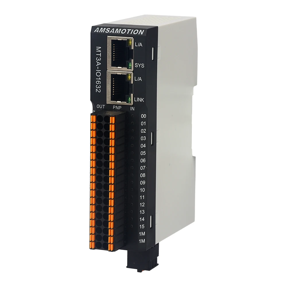 MODBUS TCP Remote I/O Module Digital Analog Temperature Module MT3A Series 16 Channel PNP NPN