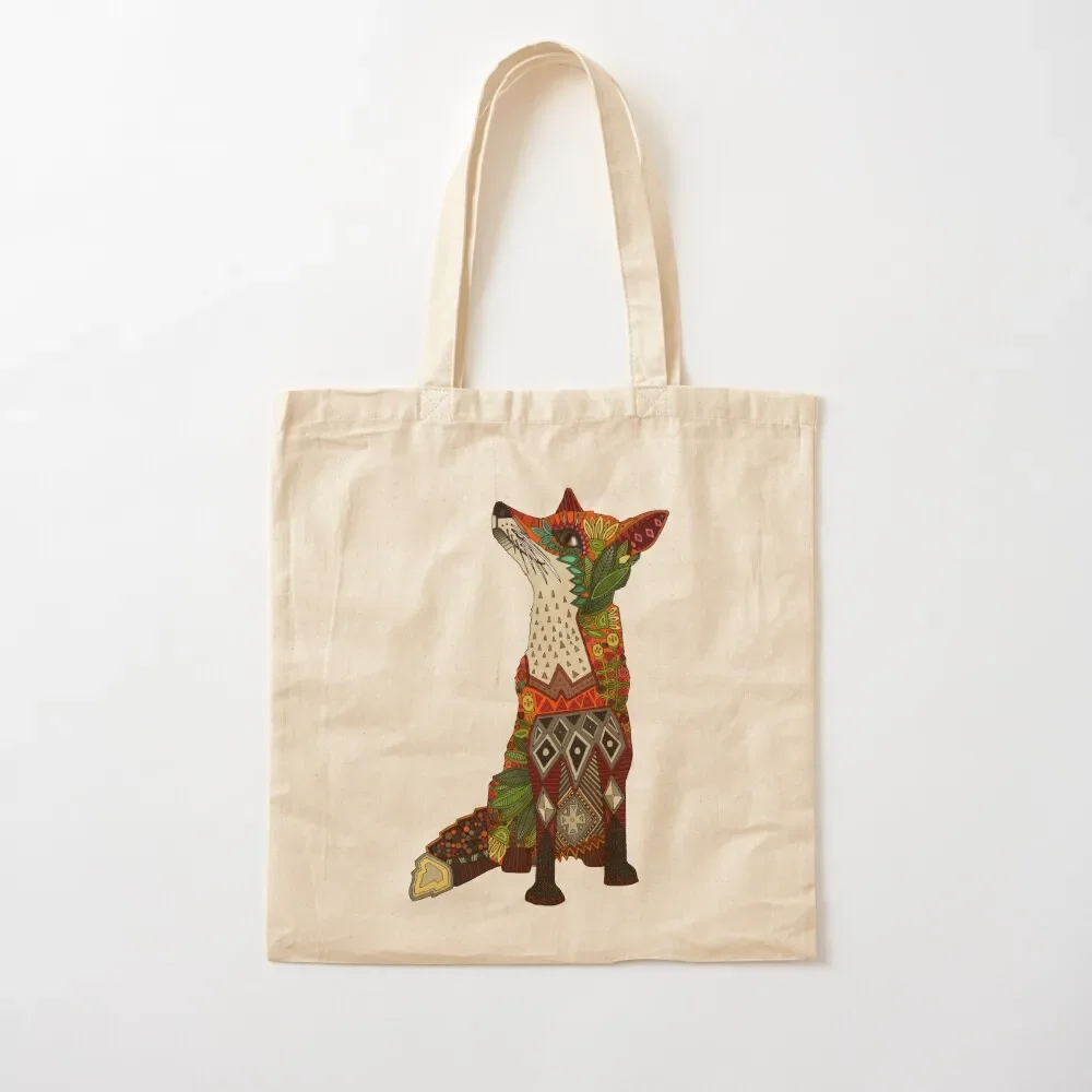 

floral fox Tote Bag Women's shopping bag Women's bags Bag