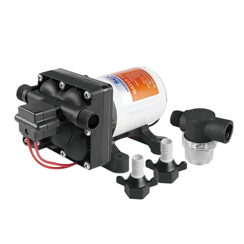 Hot Sale 11.3LPM Marine Car Washer Electric 12V Water Pump Self Priming Water Pump Diaphragm Pump