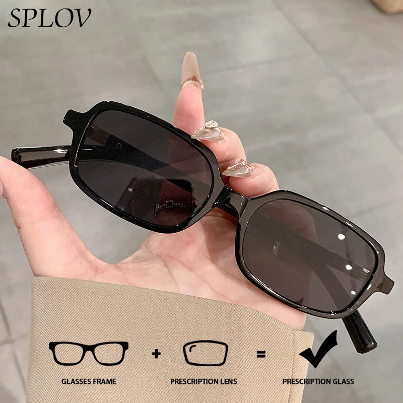

SPLOV Men's Prescription Sunglasses Professional Customized Anti Blue Light Polarized Progressive Film Prescription Glasses