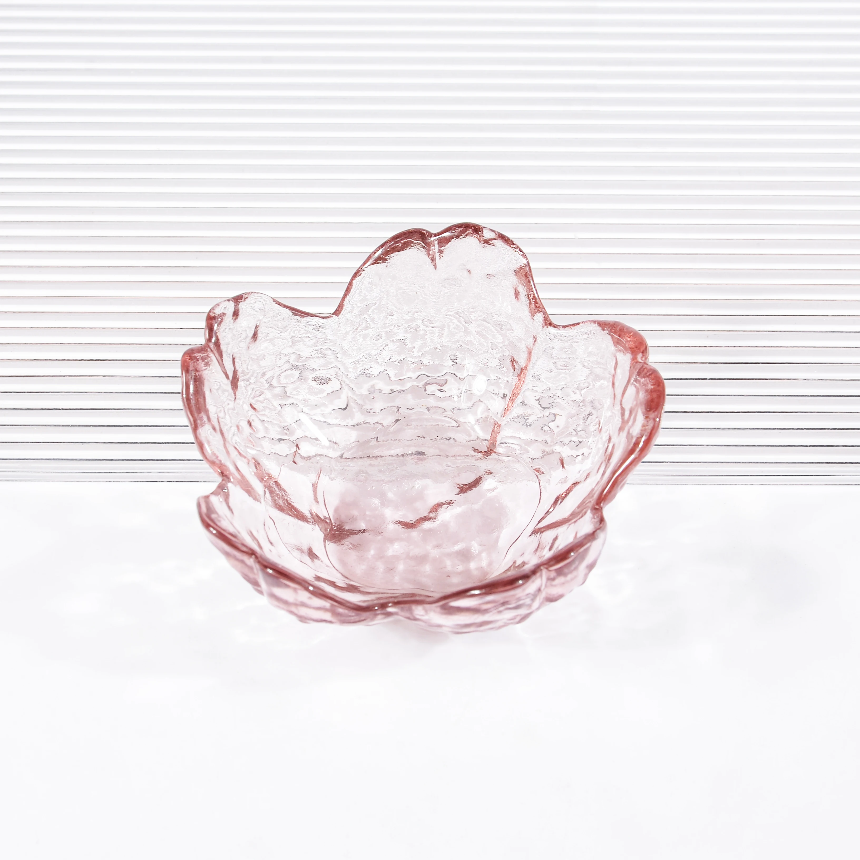 Vaso de cristal Rosa Sakura para uñas, 1 piezas, polvo acrílico líquido, soporte para bolígrafos, herramientas de lavado de uñas