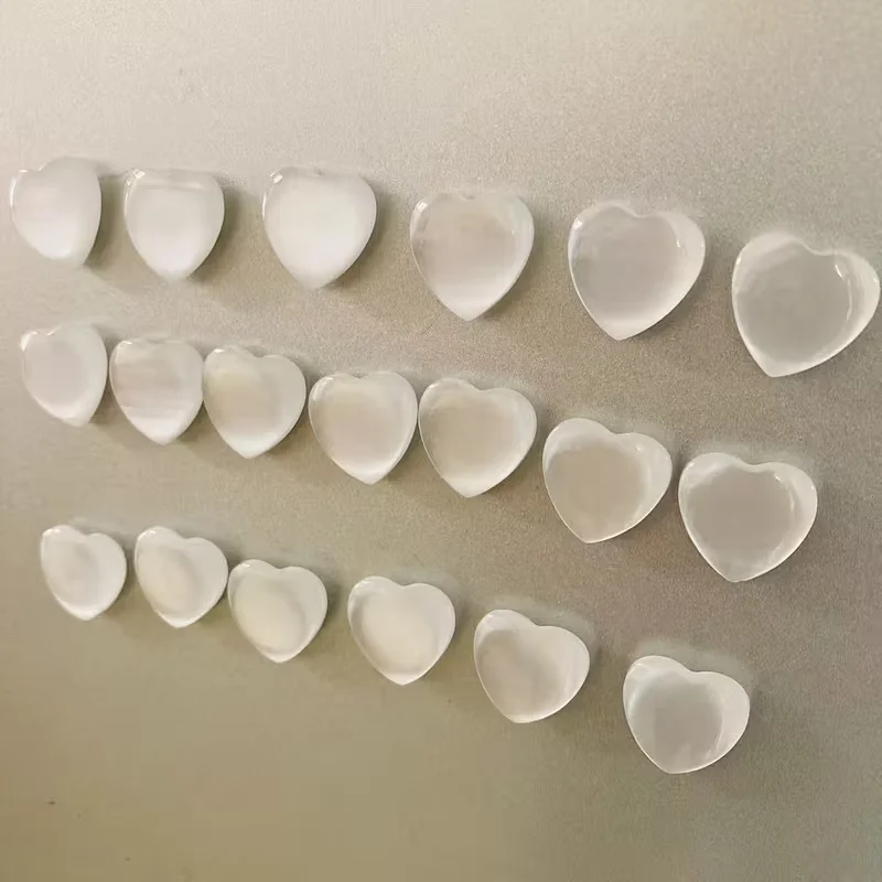 11 pieces of playful heart-shaped refrigerator magnets - decorative plastic magnets for the storage cabinet and kitchen