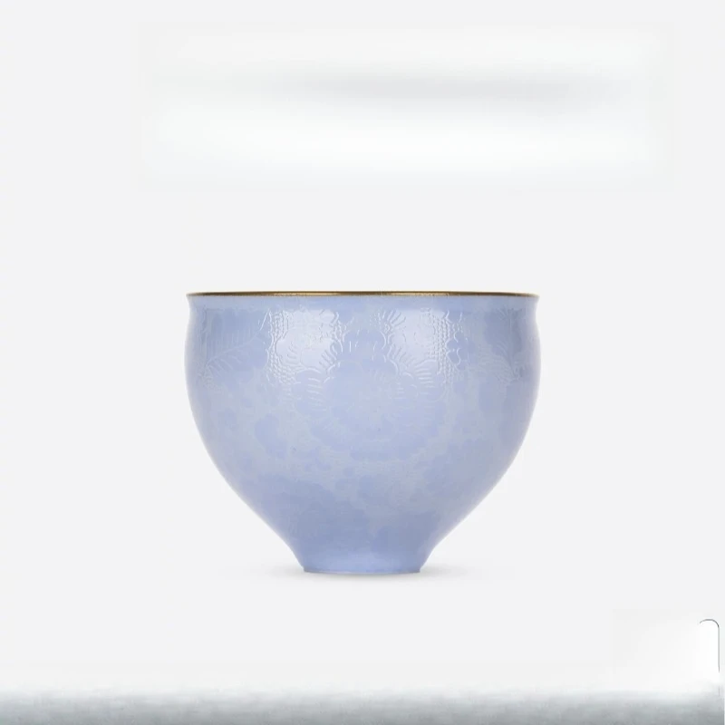 housewarming gift wedding gift Jingdezhen high-end tea set gift box set handmade ceramic tea cup