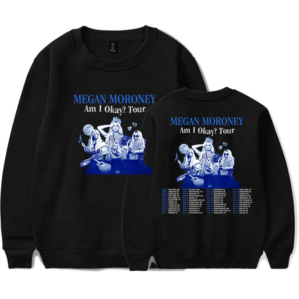 

Megan Moroney Merch толстовки с длинным рукавом для женщин и мужчин, новая модная уличная одежда