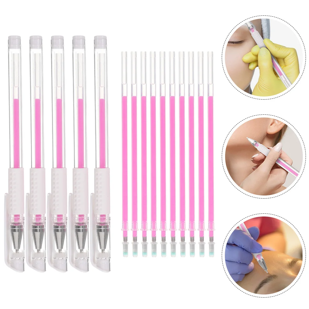 

1Set Waterproof Skin Marker Pen Professional Mapping Tattoo Positioning Eyebrow Lips Body Art Marking Tool Portable Tattoo